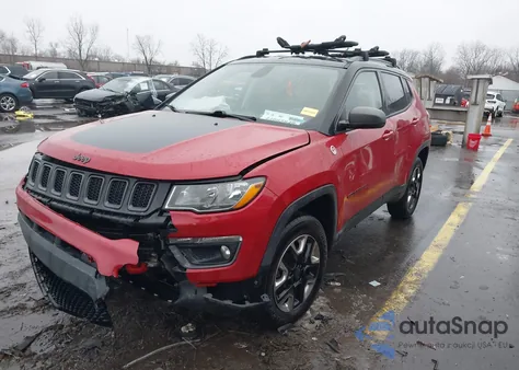 2018 Jeep Compass Trailhawk 4X4 from USA, damaged, VIN 3C4NJDDB0JT342543